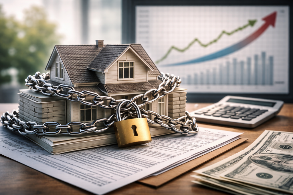 Illustration du taux d’usure immobilier comme plafond réglementaire influençant l’accès au crédit en 2026