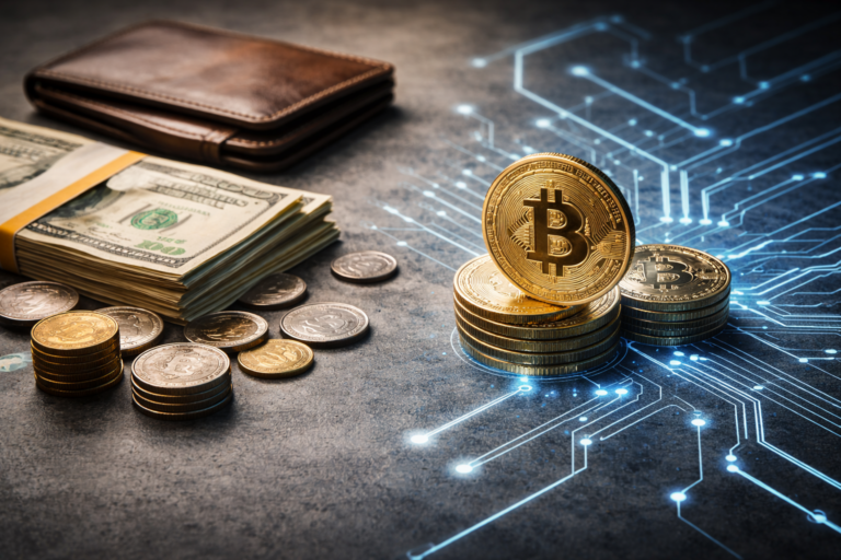 Objets physiques disposés dans un dispositif d’échange incomplet, où certains éléments circulent tandis que d’autres restent immobiles, sans système commun de référence