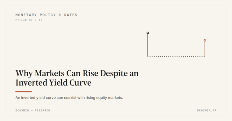Eco3min — Why Markets Can Rise Despite an Inverted Yield Curve
