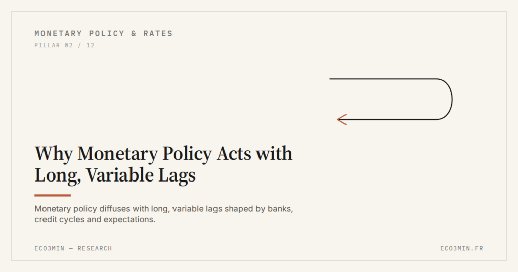 Eco3min — Why Monetary Policy Acts with Long, Variable Lags