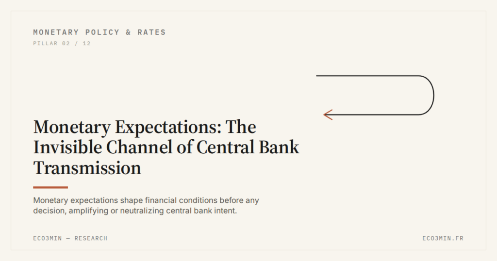 Eco3min — Monetary Expectations: The Invisible Channel of Central Bank Transmission