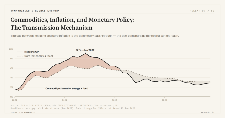 Eco3min — Commodities, Inflation, and Monetary Policy: The Transmission Mechanism