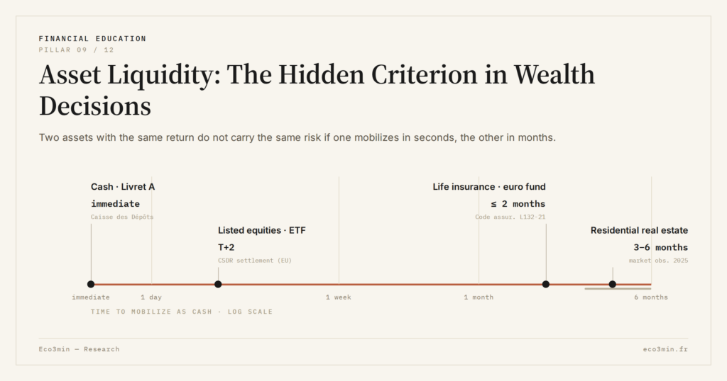 Eco3min — Asset Liquidity: The Hidden Criterion in Wealth Decisions