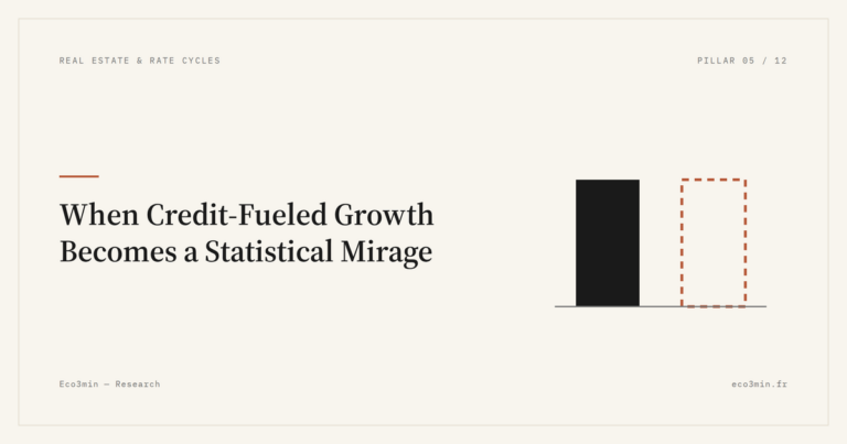 Eco3min — When Credit-Fueled Growth Becomes a Statistical Mirage