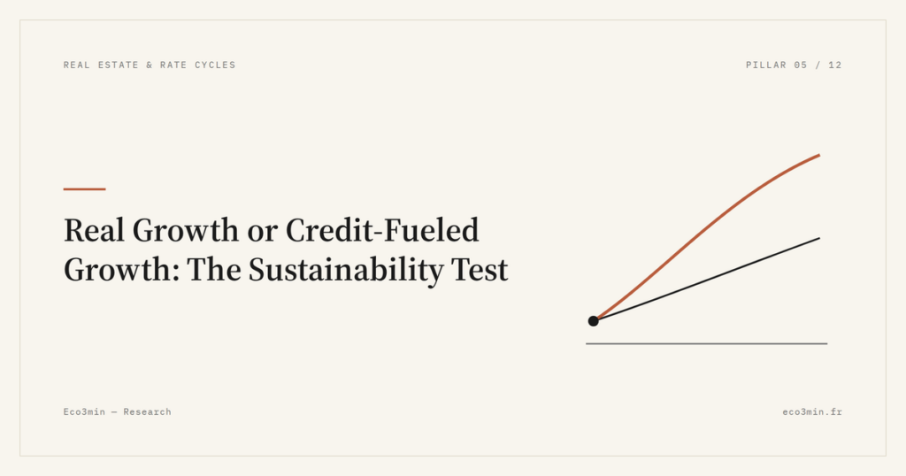 Eco3min — Real Growth or Credit-Fueled Growth: The Sustainability Test