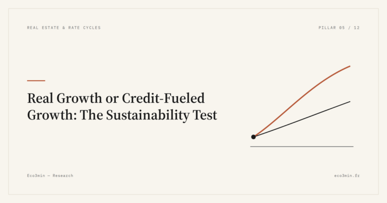 Eco3min — Real Growth or Credit-Fueled Growth: The Sustainability Test