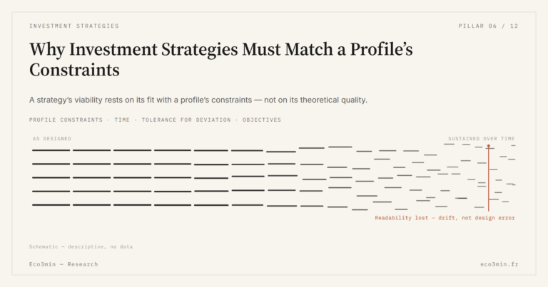Eco3min — Why Investment Strategies Must Match a Profile’s Constraints