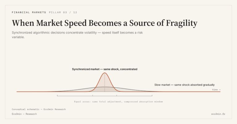 Eco3min — When Market Speed Becomes a Source of Fragility