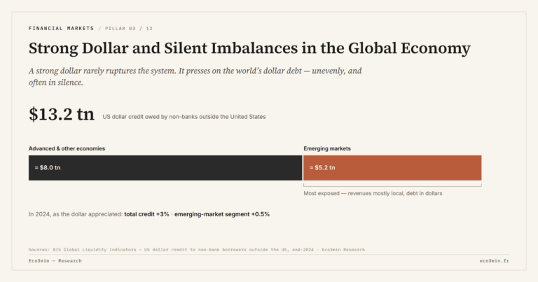 Eco3min — Strong Dollar and Silent Imbalances in the Global Economy