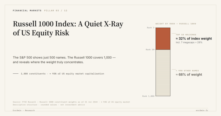 Eco3min — Russell 1000 Index: A Quiet X-Ray of US Equity Risk