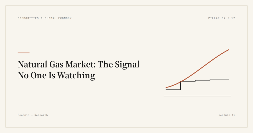 Eco3min — Natural Gas Market: The Signal No One Is Watching