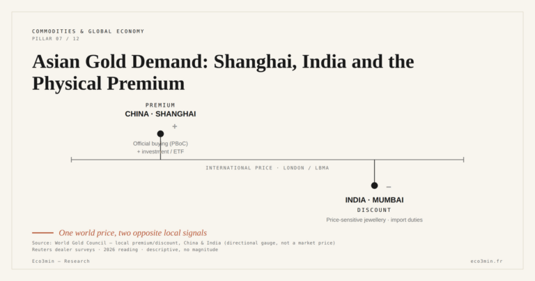 Eco3min — Asian Gold Demand: Shanghai, India and the Physical Premium