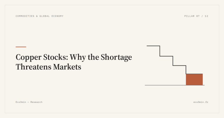 Eco3min — Copper Stocks: Why the Shortage Threatens Markets