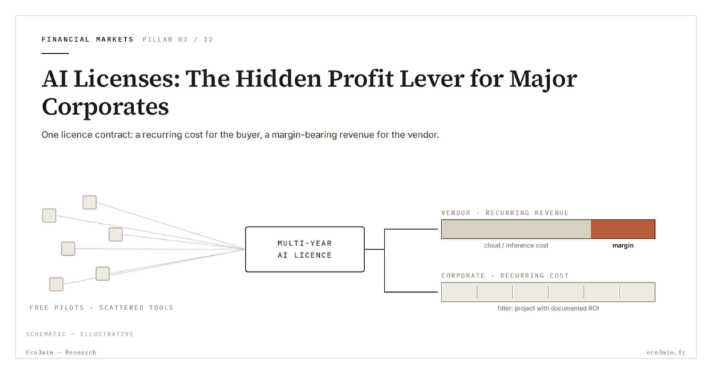 Eco3min — AI Licenses: The Hidden Profit Lever for Major Corporates
