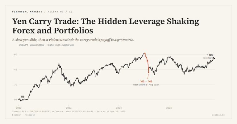 Eco3min — Yen Carry Trade: The Hidden Leverage Shaking Forex and Portfolios