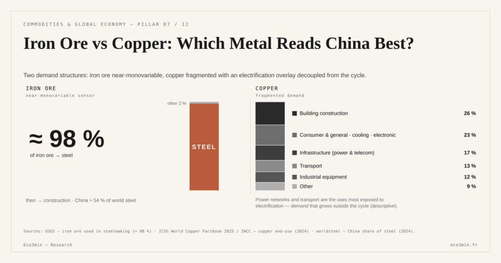 Eco3min — Iron Ore vs Copper: Which Metal Reads China Best?