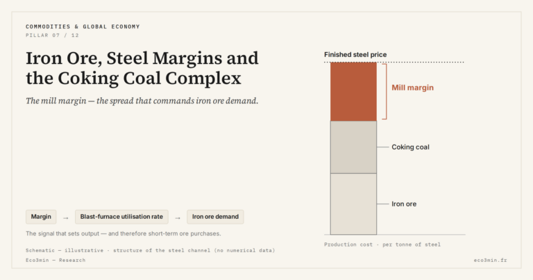 Eco3min — Iron Ore, Steel Margins and the Coking Coal Complex