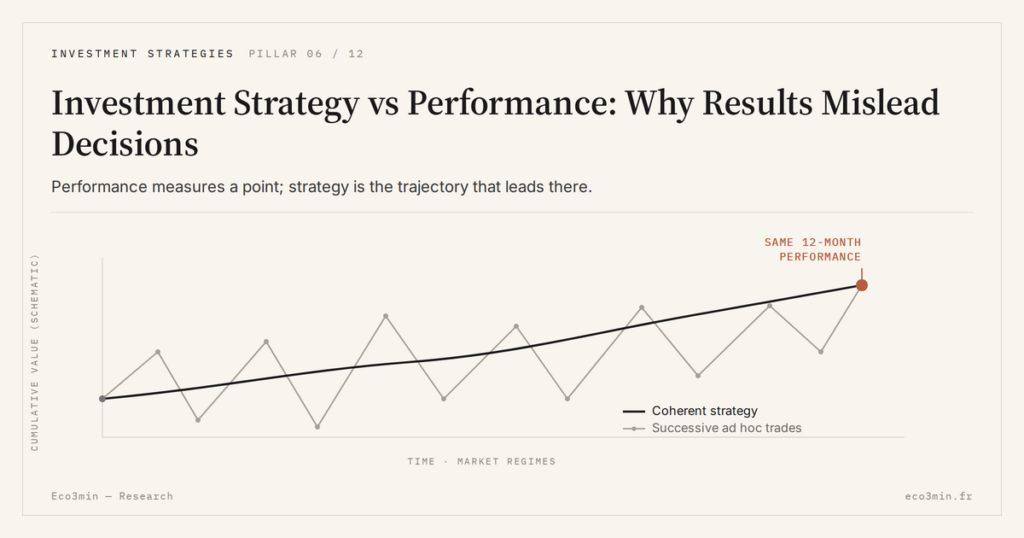 Eco3min — Investment Strategy vs Performance: Why Results Mislead Decisions
