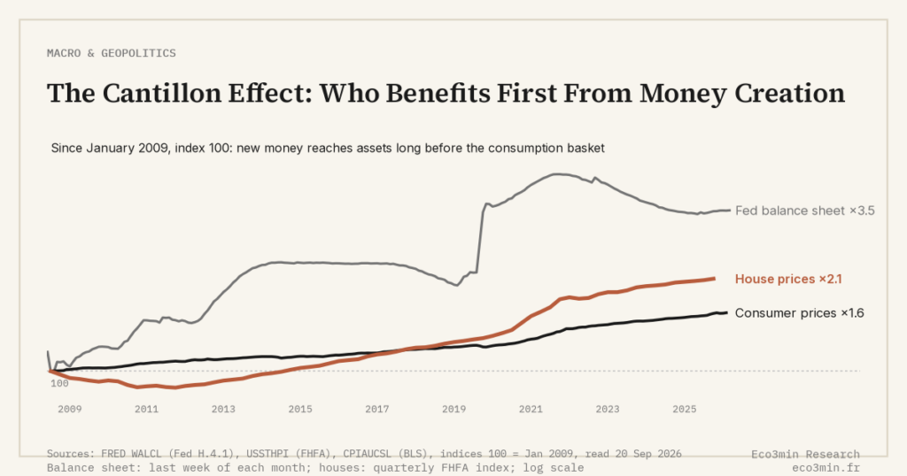 Eco3min — The Cantillon Effect: Who Benefits First From Money Creation