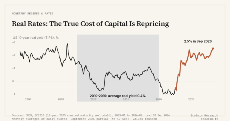 Eco3min — Real Rates: The True Cost of Capital Is Repricing