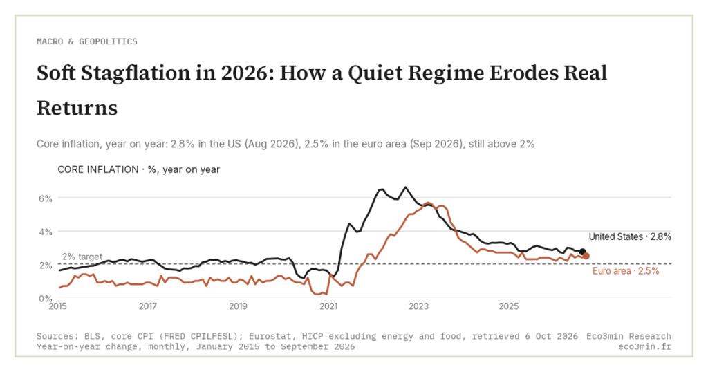 Soft Stagflation in 2026: How a Quiet Regime Erodes Real Returns (Eco3min)